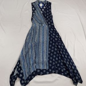 Anthropologie Maeve Boho Midi Dress Size 4